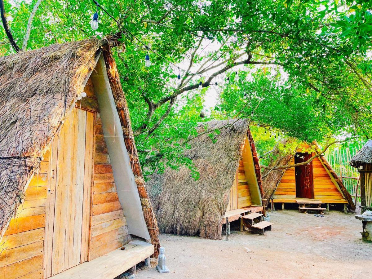 La Aldea Holbox Cabanas Y Camping Esterno foto