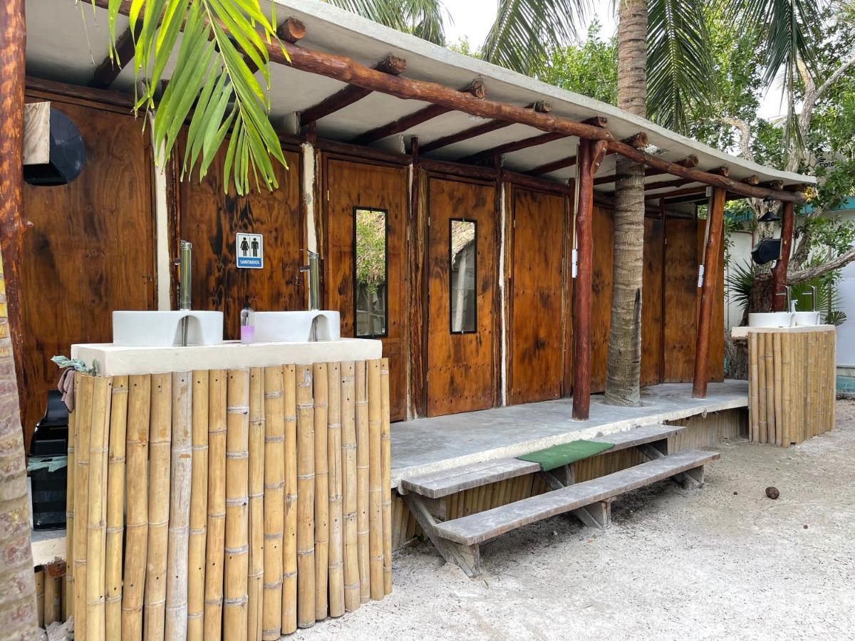 La Aldea Holbox Cabanas Y Camping Esterno foto