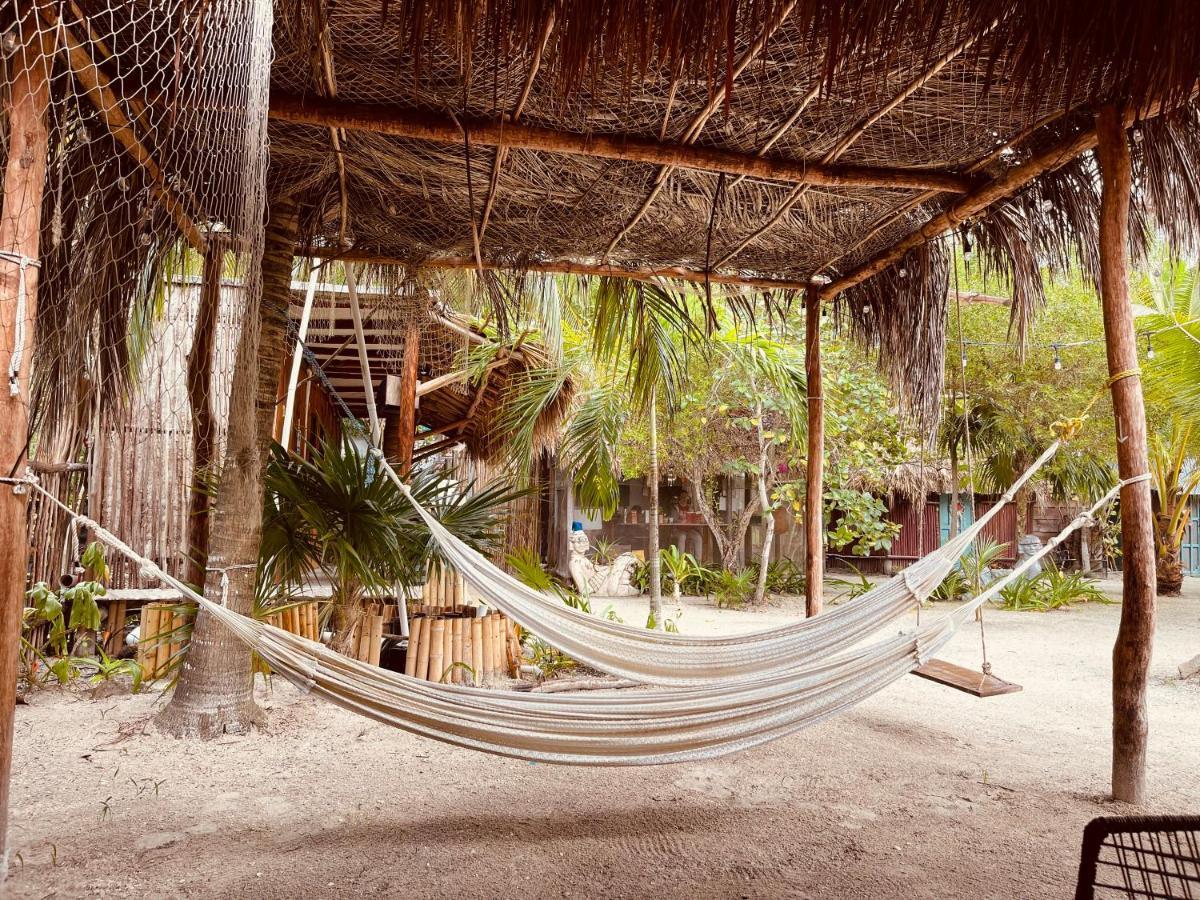 La Aldea Holbox Cabanas Y Camping Esterno foto