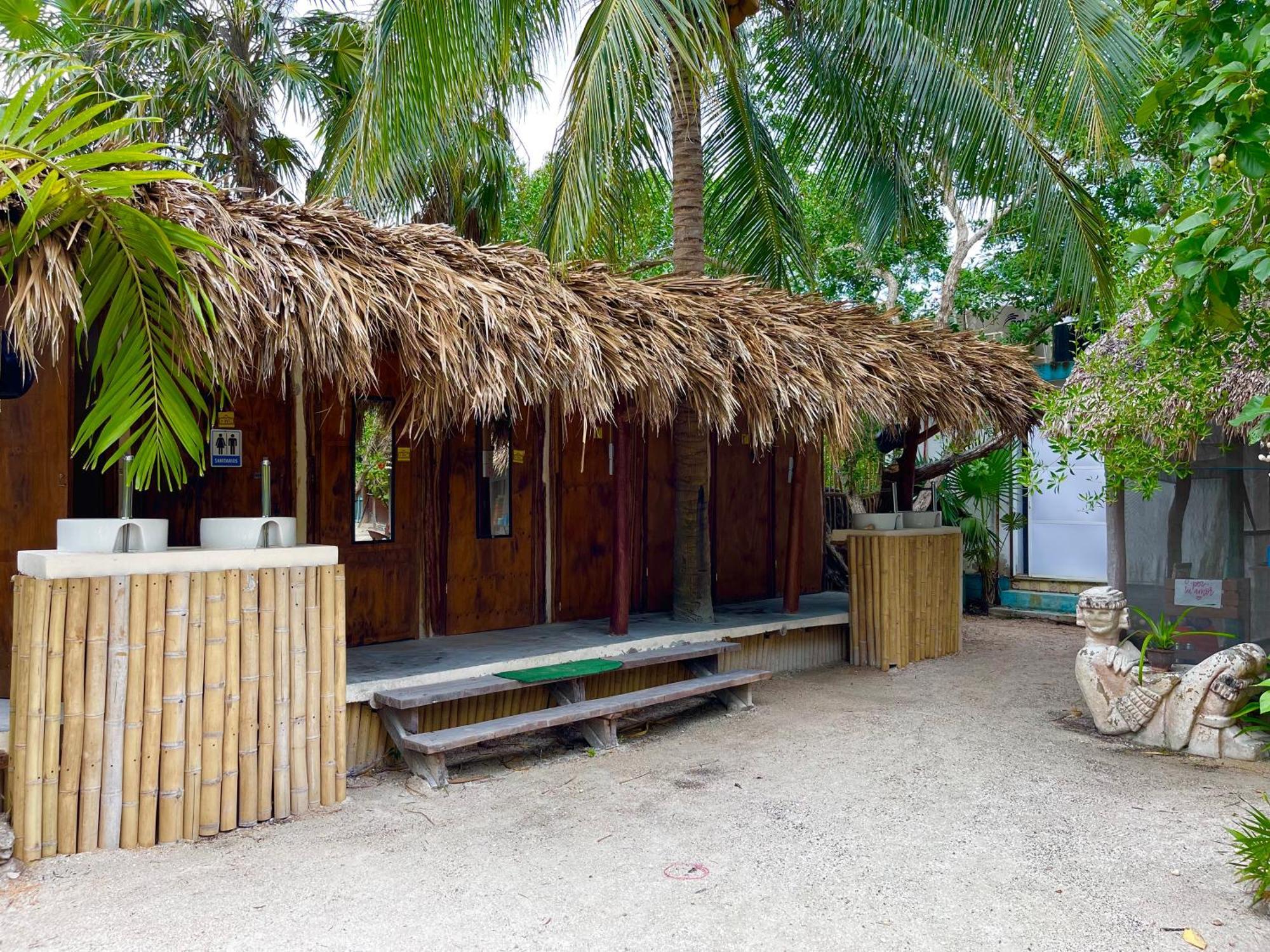 La Aldea Holbox Cabanas Y Camping Esterno foto